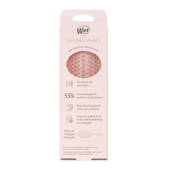 Goody Wet Brush X LoveShackFancy Mini Smooth Styler - Pink Floral